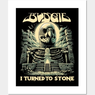 Budgie I Turned to Stone Posters and Art